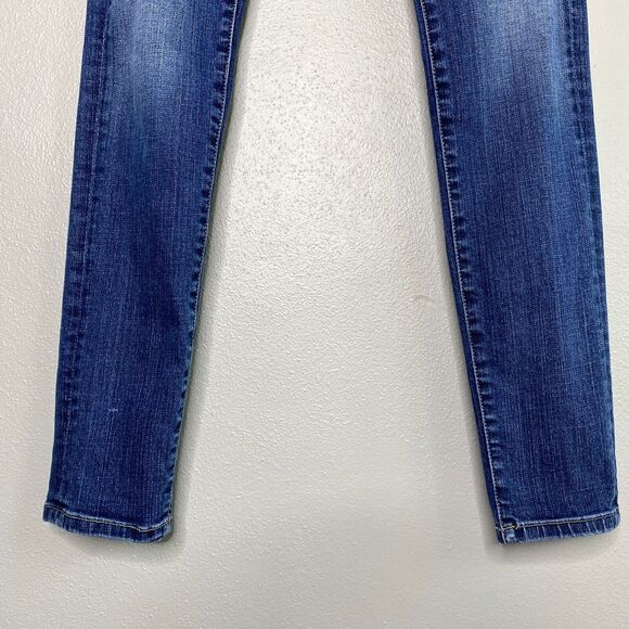 Blank NYC Womens sz 26 Low Rise Skinny Jeans Blue Medium Wash Style 36U-7001 - Picture 4 of 13